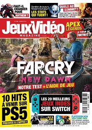 Jaquette de Jeux Video Magazine — n°218