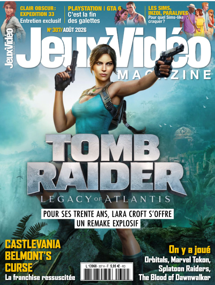 Jaquette de Jeux Video Magazine — n°307