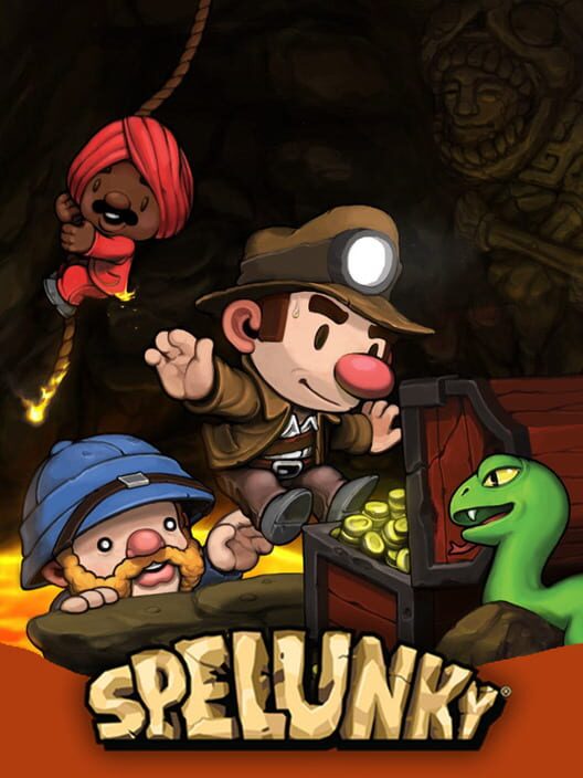 Jaquette de Spelunky
