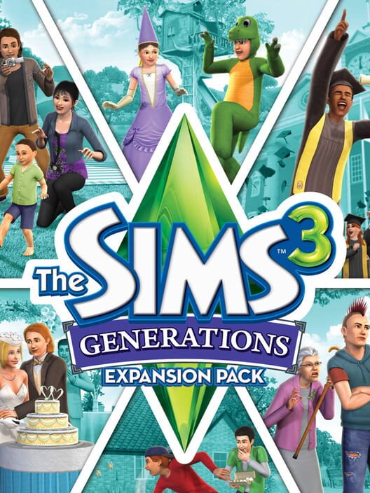 Jaquette de The Sims 3: Generations