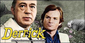 Jaquette de Derrick : Meurtre dans un parterre de fleurs