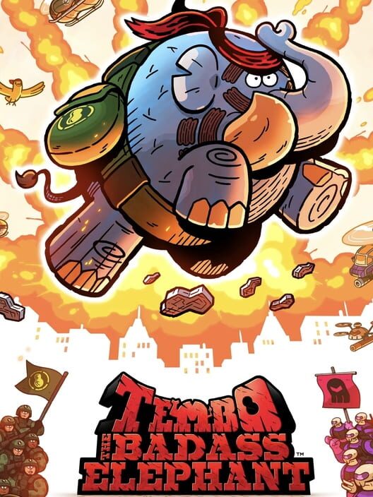 Jaquette de Tembo The Badass Elephant