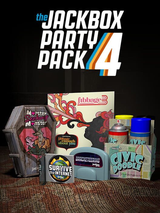 Jaquette de The Jackbox Party Pack 4