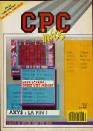 Jaquette de CPC Infos — n°33
