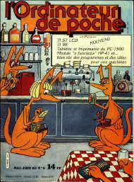 Jaquette de L Ordinateur de Poche — n°06