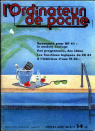 Jaquette de L Ordinateur de Poche — n°07