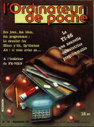 Jaquette de L Ordinateur de Poche — n°16
