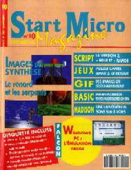 Jaquette de STart Micro — n°10