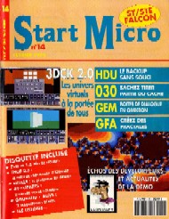 Jaquette de STart Micro — n°14