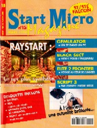 Jaquette de STart Micro — n°15