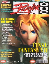 Jaquette de Player One — n°080