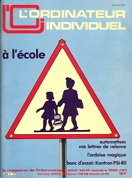 Jaquette de L Ordinateur Individuel — n°021