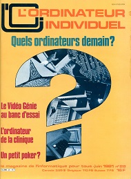 Jaquette de L Ordinateur Individuel — n°028