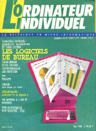 Jaquette de L Ordinateur Individuel — n°070