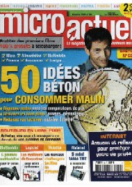 Jaquette de micro actuel — n°050