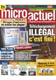 Jaquette de micro actuel — n°087