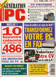 Jaquette de Generation PC — n°01