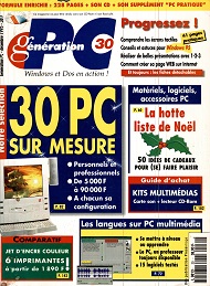 Jaquette de Generation PC — n°30