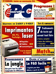 Jaquette de Generation PC — n°34
