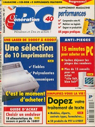 Jaquette de Generation PC — n°40