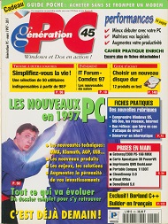 Jaquette de Generation PC — n°45