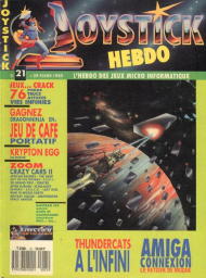 Jaquette de Joystick Hebdo — n°21