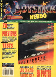 Jaquette de Joystick Hebdo — n°22