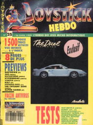 Jaquette de Joystick Hebdo — n°25