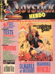 Jaquette de Joystick Hebdo — n°26