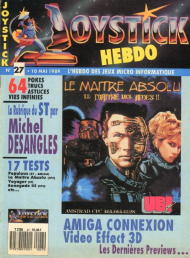 Jaquette de Joystick Hebdo — n°27