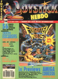 Jaquette de Joystick Hebdo — n°28