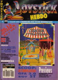 Jaquette de Joystick Hebdo — n°32
