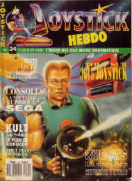 Jaquette de Joystick Hebdo — n°34