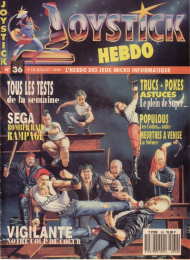 Jaquette de Joystick Hebdo — n°36