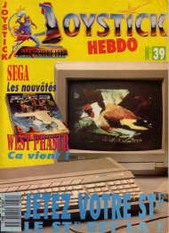 Jaquette de Joystick Hebdo — n°39