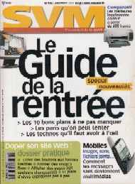 Jaquette de Science et Vie Micro — n°196