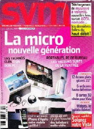 Jaquette de Science et Vie Micro — n°262
