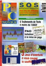 Jaquette de PC Novice — n°02