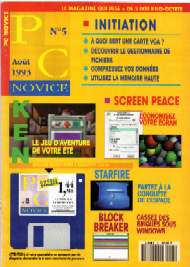 Jaquette de PC Novice — n°05