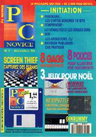 Jaquette de PC Novice — n°07