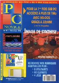 Jaquette de PC Novice — n°09
