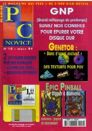 Jaquette de PC Novice — n°10