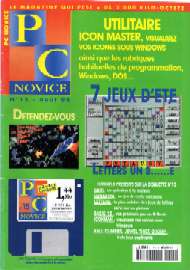 Jaquette de PC Novice — n°15