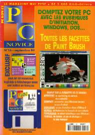 Jaquette de PC Novice — n°16