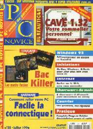 Jaquette de PC Novice — n°38