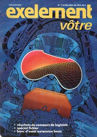 Jaquette de Exelement votre — n°09