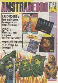 Jaquette de Amstradebdo et PC — n°09