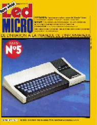 Jaquette de Led Micro — n°05