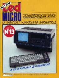 Jaquette de Led Micro — n°13