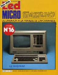 Jaquette de Led Micro — n°16